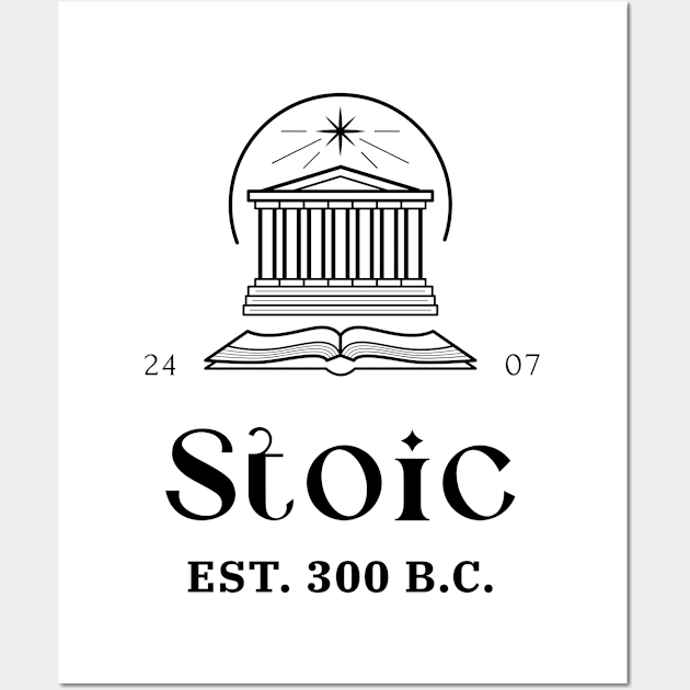 Stoic Classic Wall Art by StoicChimp